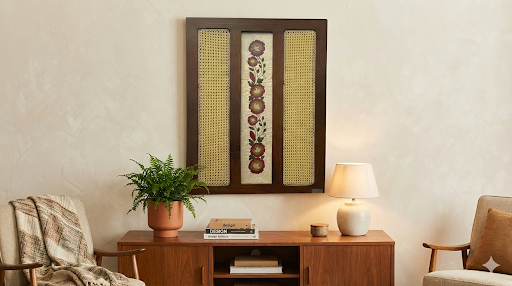 Floral Vine Wall Panel - 37 x 28 inch