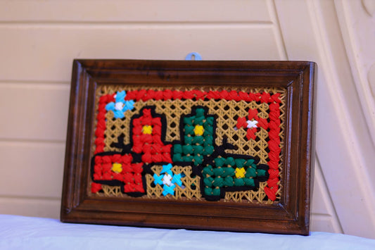 Mini Embroidered Wall hangings - 8 x 12 inches