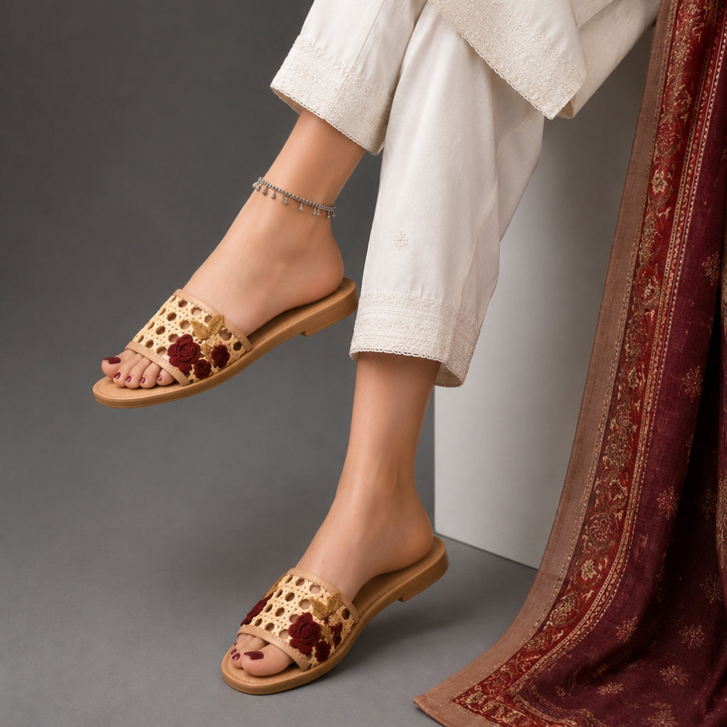 HathKaari Handmade Eid Slippers – Buy 2 Get 1 Free
