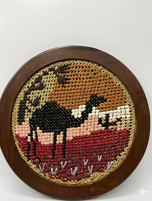 Desert Theme Wall Hanging - 21 inches