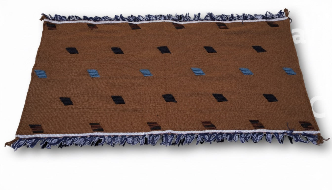Embroidered rugs