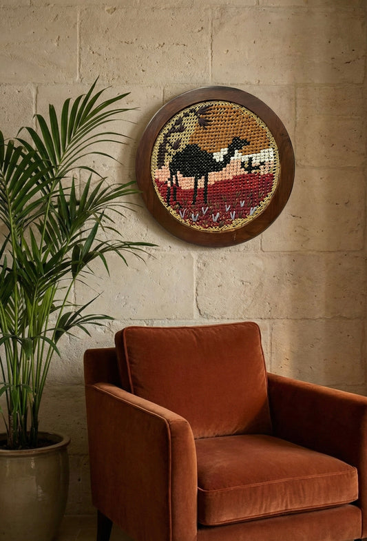 Desert Theme Wall Hanging - 21 inches