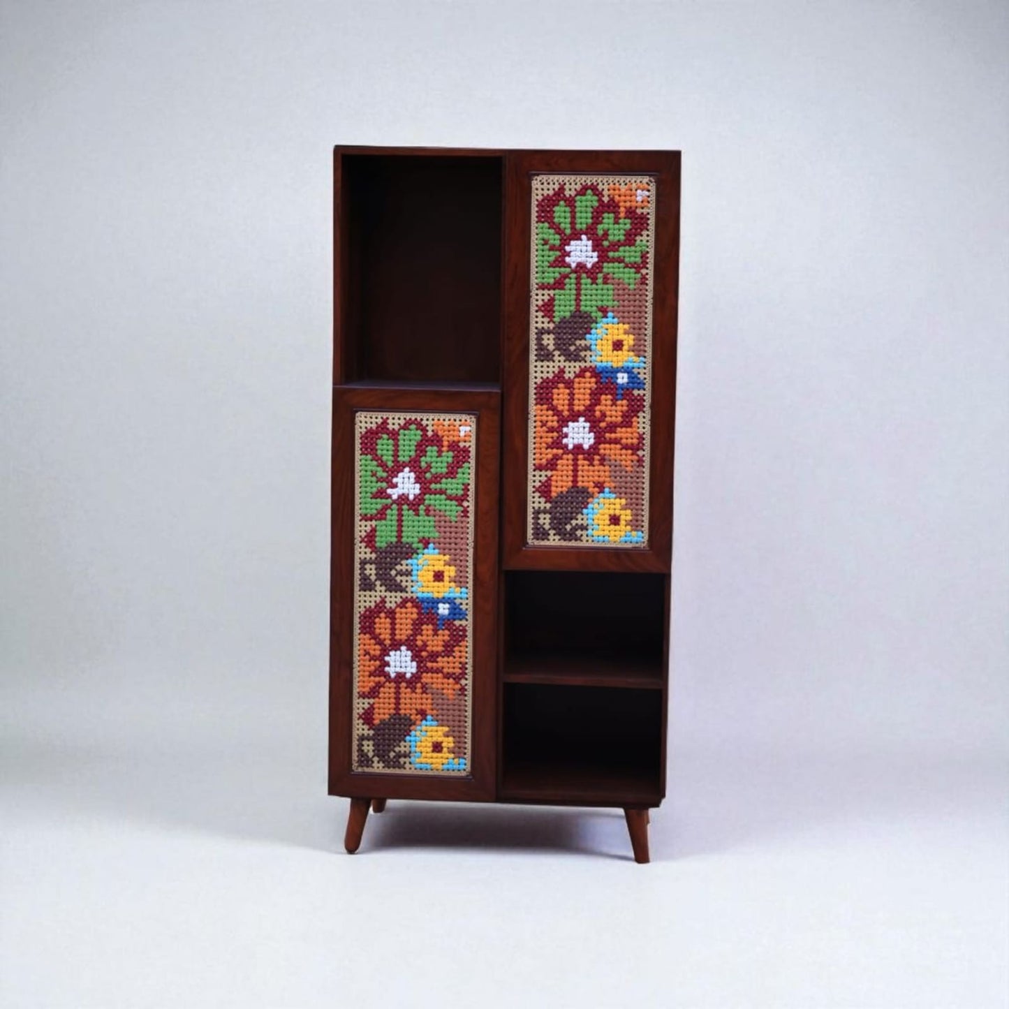Embroidered Cabinet - 65 x 31 inches
