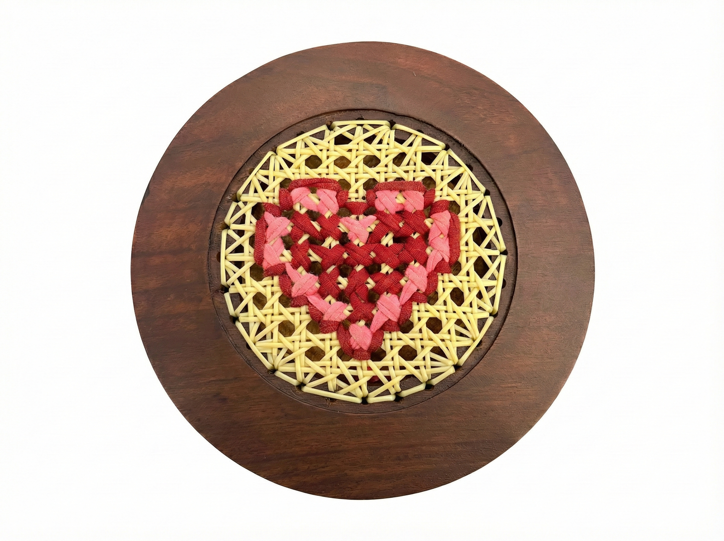Decor Plate with Wooden Stand - 8 inches