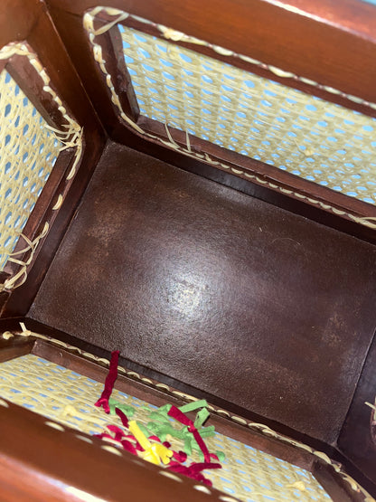 embroidered Accent boxes - 14 x 14 inches