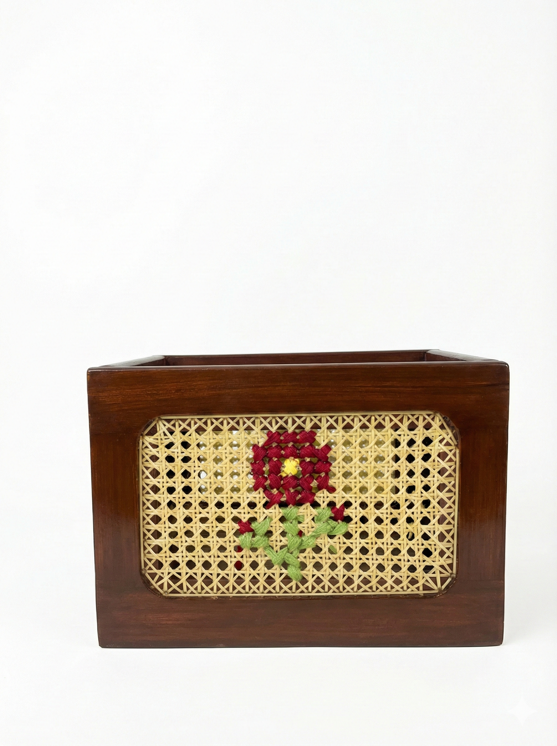 embroidered Accent boxes - 14 x 14 inches