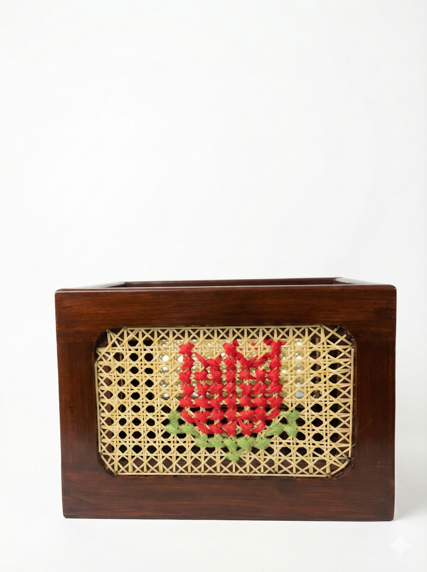 embroidered Accent boxes - 14 x 14 inches