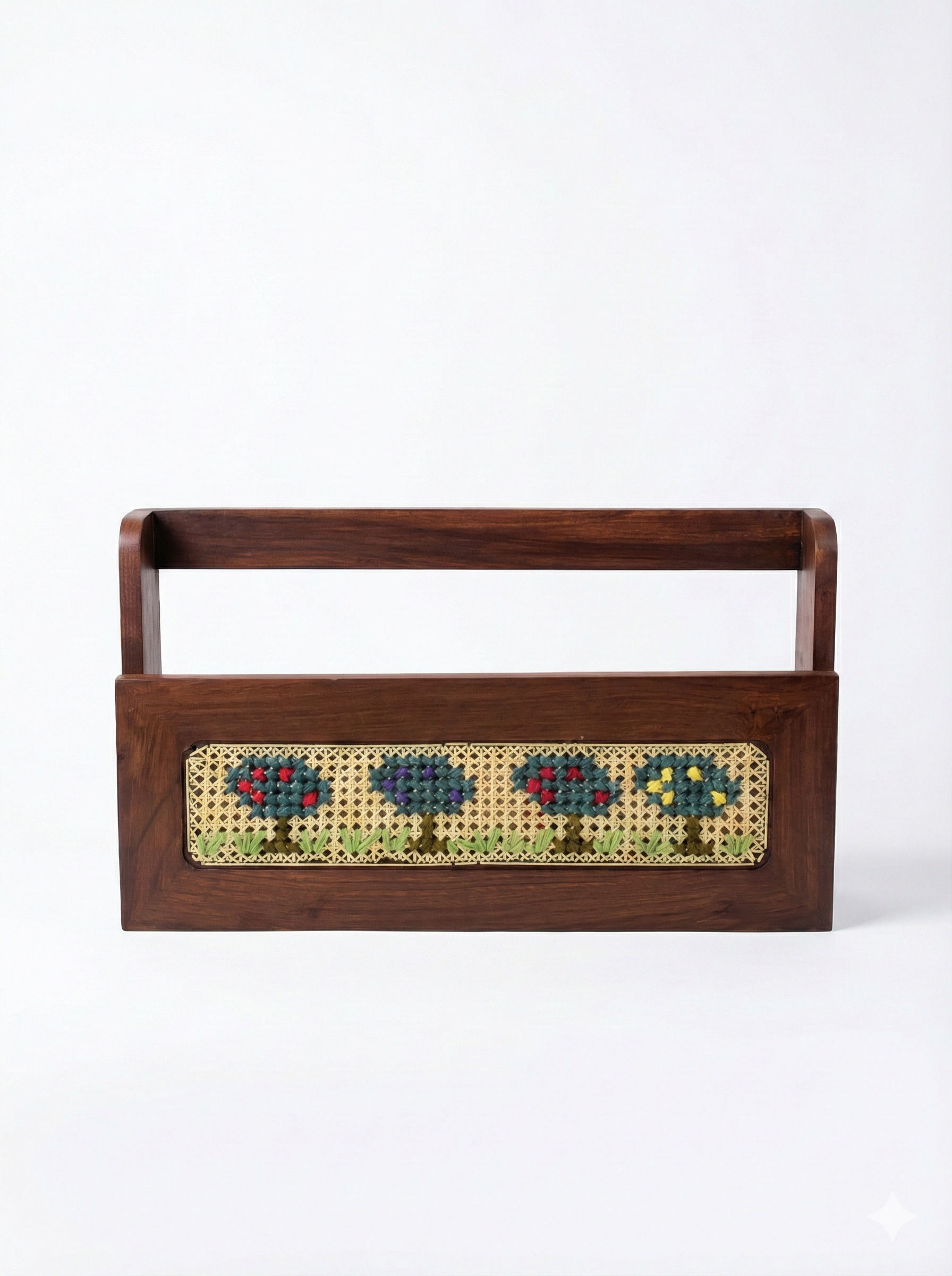 Wall Magazine Rack & Mail Organizer - 13 x 22 inches