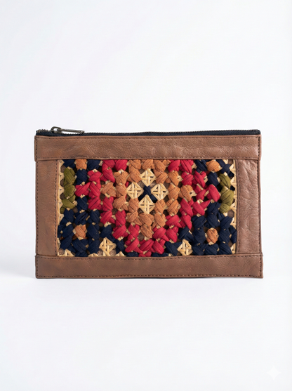 Cross Stitch embroidered Purses.