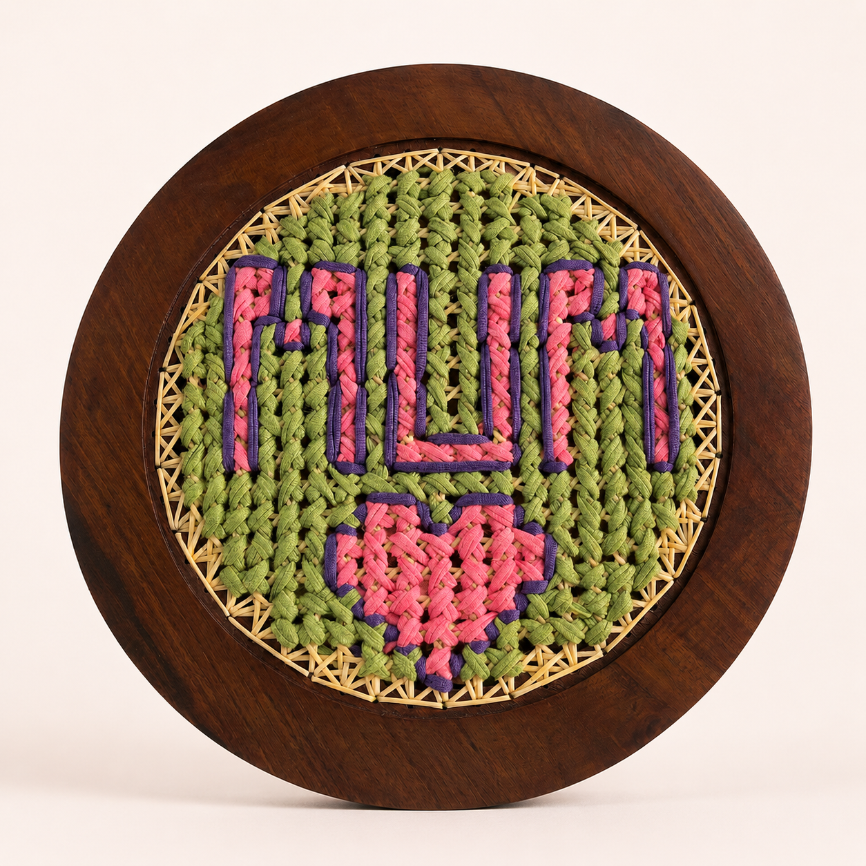 Round wall hanging Plates - 13 inches