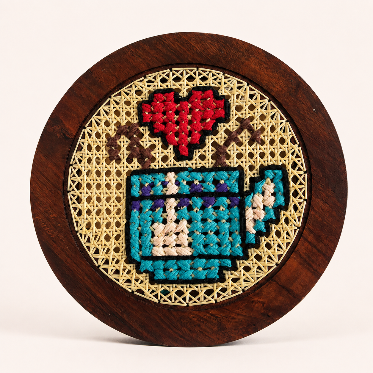 Round wall hanging Plates - 13 inches