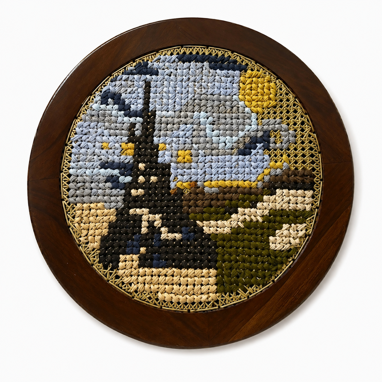 Starry night wall hanging - 21 inches