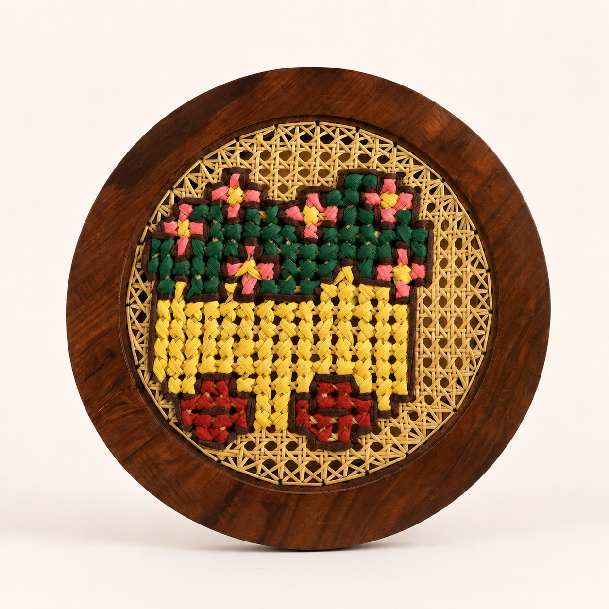 Round wall hanging Plates - 13 inches
